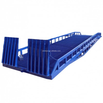 6 ton-20 ton Fixed loading ramp with 2500*2000mm platform size