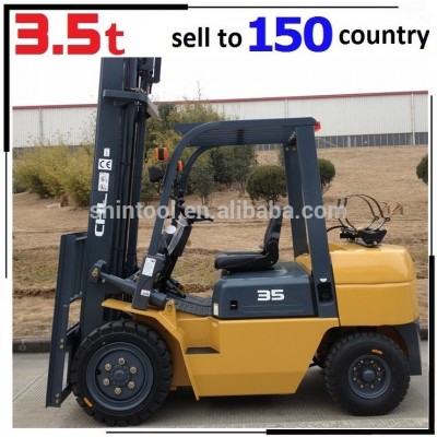 The Price of sit-on type 3 ton 3.5 ton Gasoline or Lpg Forklift Truck