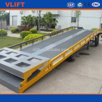 6ton hydraulic mobile container load dock ramp