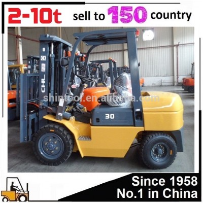 China New Chl Heli Diesel 2.5ton 3ton 3.5ton 5ton 7ton 10ton Forklift with Competitive Price