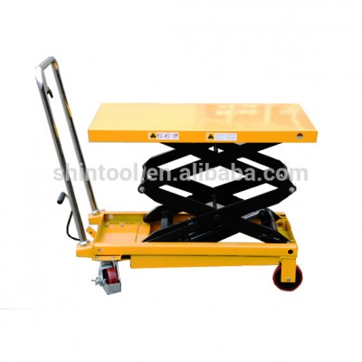 350KG Mini scissor lift table with Max.height 1300mm