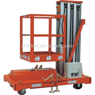 10m Single Mast Mobile aluminium work platform